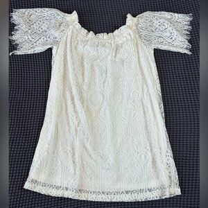 Multi-Way Off the Shoulder Lace Dress